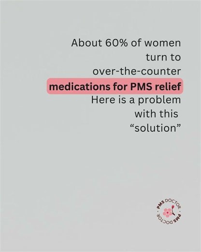 Are OTC medications keeping you stuck in the same PMS cycle?