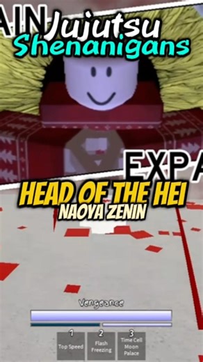 HEAD OF THE HEI Showcase en #jujutsushenanigans #roblox #viralshort #showcase #jujutsukaisen
