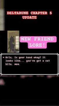 NEW FRIEND LORE Was Added To DELTARUNE!