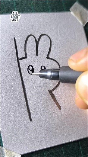 how to draw a rabbit