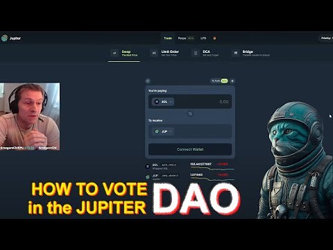 How to vote in the Jupiter DAO