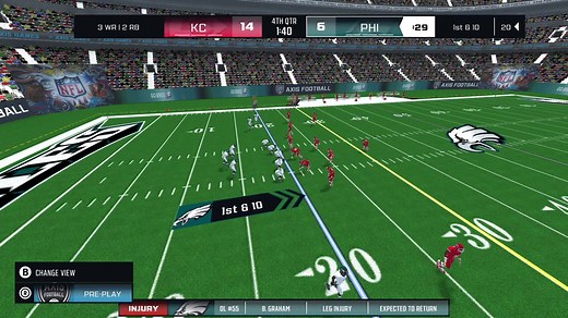 Axis Football 2021 NFL MOD Chiefs vs Eagles