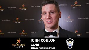 🌟 John Conlon became the seventh player in GAA history to win a PwC GAA|GPA All-Star in both attack and defence, as he picked up the number 6 spot at the recent All-Stars awards! Clare GAA PwC Ireland GAA #PwCAllStars | Gaelic Players Association