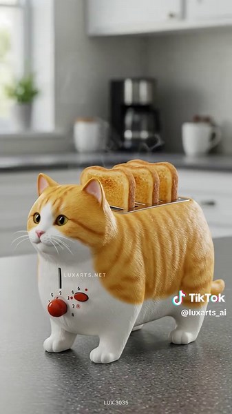 Cat Toaster: Purr-fect Breakfast Companion