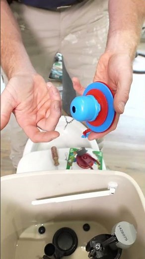 Fluidmaster's 523A Super Flapper that replaces both 2" and 3" flappers #toiletrepair #flapper