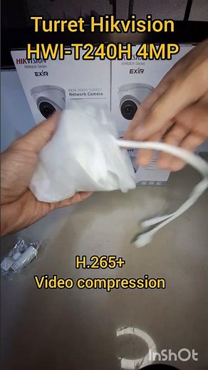 Unboxing Hikvision HWI-T240H iPcam 4MP