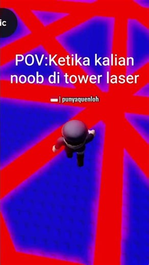 yang pro main tower laser merah command #roblox #memes