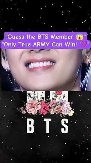 Guess the BTS Member in 5 Seconds 😱 | Only True BTS ARMY Can Win! 💜 #shorts #btsarmy #bts #btsshorts