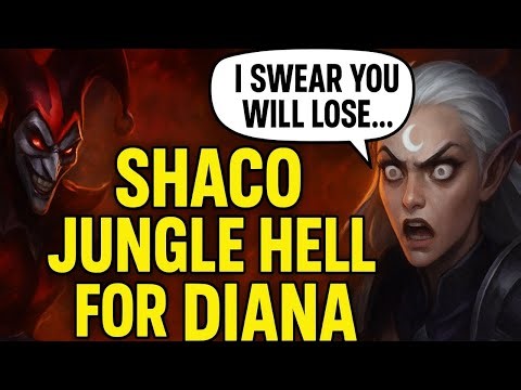 Annoying Diana 101: Shaco Jungle Invasion 💀