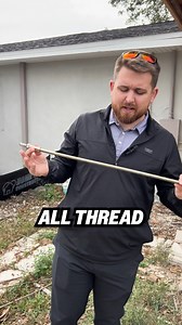 DID YOU KNOW? What is all thread and what is it used for? #constructionproject #homeconstruction #homeaddition #rebuild #roomaddition #roomadditions #room #newhome #homebuild #newhomeconstruction #allthread | Home Love Construction