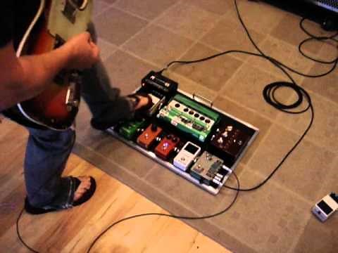 L.A. SOUND DESIGN ANDY SUMMERS INSPIRED PEDALBOARD