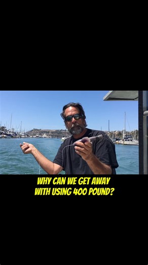 Why can we get away with using 400lb line? Your Saltwater Guide is Sponsored by Fishing Booker. | Your Saltwater Guide