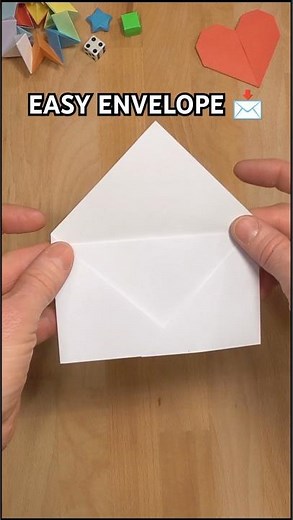 HOW TO MAKE AN ENVELOPE FOR LETTERS WITHOUT GLUE STEP BY STEP | EASY PAPER ENVELOPE INCL ART