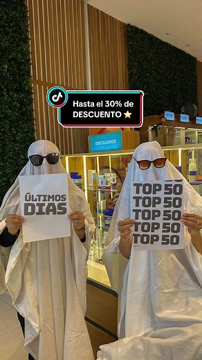 ¡Últimos días para aprovechar los TOP 50 de Dermasoft! 🎃🕸️ Nuestro local está listo para Halloween y ¡los descuentos también! 👻✨ 🎉 Aprovecha hasta el 30% OFF en los productos favoritos de nuestros clientes, esos que no pueden faltar en tu rutina. Solo hasta que el mes termine o ¡hasta que se agoten! ⏳🛍️ ¡Corre a llevarte tus must-haves antes de que desaparezcan! Encuéntralos en www.dermasoft.com.ec o visita nuestros locales 📍 Quito 📍 Guayaquil 📍 Cuenca 📍 Portoviejo
