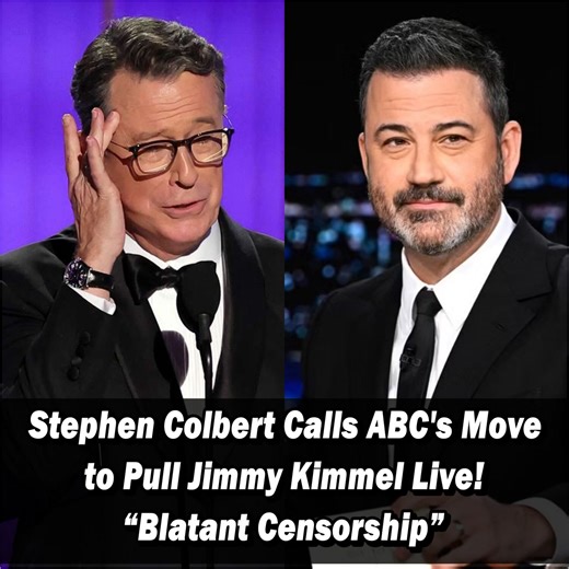 Stephen Colbert spoke out after ABC indefinitely pulled Jimmy Kimmel Live! over Kimmel’s comments about Charlie Kirk’s death. He called the move “blatant censorship” and said it sets a worrying precedent when networks cave to pressure. “Jimmy, I stand with you and your staff 100%,” Colbert added, according to CNBC. see more: https://rb.colofandom.com/xkz6 | Cold War