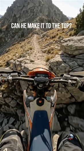 I Rode a Dirt Bike Up a Steep Mountain 🏔️ | Extreme 4K POV #mountain #dirtbike #usa