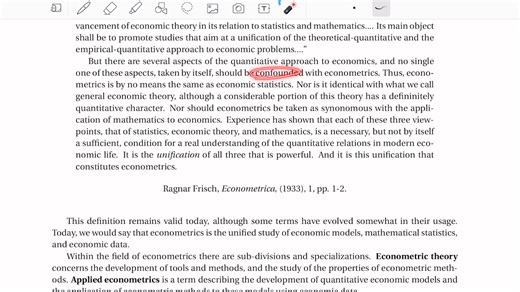 1.1 What is Econometrics?