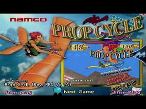 Prop Cycle (1996) Namco Arcade (MAME) HyperSpin PC (1080p)