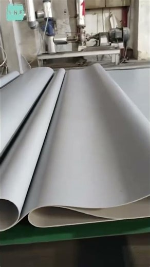 Automated Production Process of Premium Homogeneous Flooring Sheet