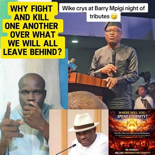 Why do wike weep? 😢 #wike #eternity