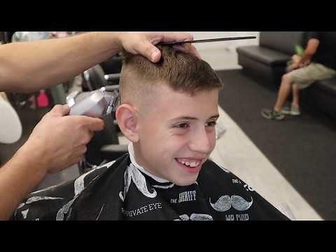 Step by Step Tutorial: Boys haircut how to fade zero on the sides to combover on top