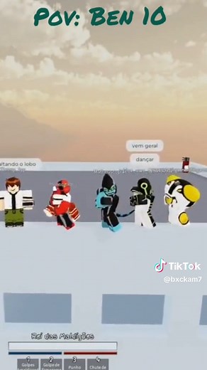 Ben 10 Gameplay Experience in Roblox