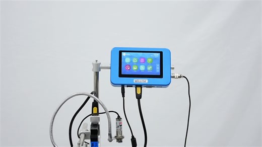 Automatic High-Speed TIJ Inkjet Printer for Expiry Date Logo Batch Printing on Boxes Plastic Bags Portable