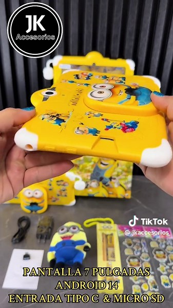 Nueva Tablet Kids Minions: Diversión y Calidad