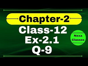 Class 12 Ex 2.1 Q9 Math | Inverse Trigonometry | Q9 Ex 2.1 Class 12 Math | Ex 2.1 Q9 Class 12 Math |