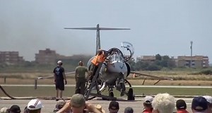 13K views · 97 reactions | Almost two minutes of pure J79 engine sound. Thanks @sabrina.zucchelli for sharing this with me. #theaviationist #praticadimare #praticadimareairshow #aeronauticamilitare100 #aeronauticamilitare #italianairforce #f104 #f104starfighter #starfightersaerospace | The Aviationist | Facebook