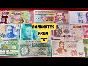 Alphabet Banknote Series 2.0 – Glorious Notes from Countries Starting with “G”