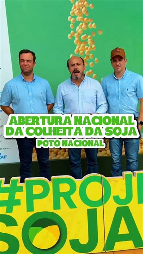 Sandoval Cardoso on Instagram: "A abertura da colheita da soja em Porto Nacional mostra o quanto o agro evoluiu no Tocantins. Agricultura moderna e pecuária caminhando juntas, gerando emprego, fortalecendo a economia e levando desenvolvimento para o Estado. Quem vive o agro sabe: com trabalho, seriedade e dedicação, dá pra fazer. #sandovalcardoso #portonacional #tocantins"
