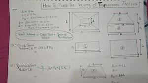 Calculate the Volume of Trapezoidal Footing | Just in few minutes | Subscribe on YouTube: https://m.youtube.com/c/EngineeringGuru | Engineering GURU