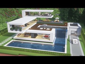 Minecraft Tutorial | Modern House | Gracium - Modern City #31