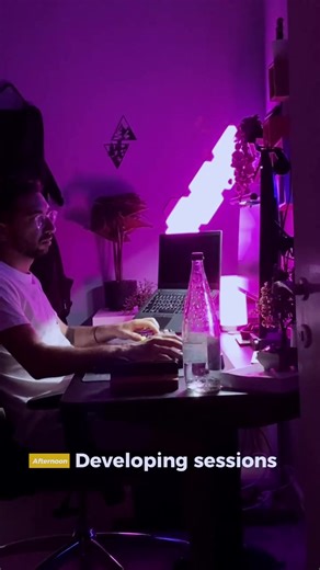 Afternoon developing session hit better than any other✌🏻