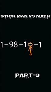 Stickman vs math part-3......... #shorts #animation #maths