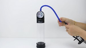 Watch LeLuv Z008 Master Gauge Z-Grip Penis Pump Instructions Video on Amazon Live