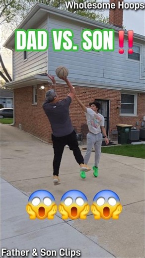 DAD VS. SON | Backyard Basketball 35‼️ 🇵🇭🏀🔥 #basketball #hoops #viral #fyp