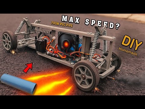 I Built a Super Fast RC Car Using Only PVC Pipes