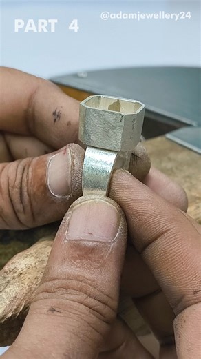 583K views · 4.6K reactions | Crafting a Silver Garnet Ring by Hand | Garnet Ring Jewelry Design ❤️ #HandmadeJewelry #JewelryMaking #SilverRing #GarnetRing #adamjewellery | Adamjewellery Handmade | Facebook