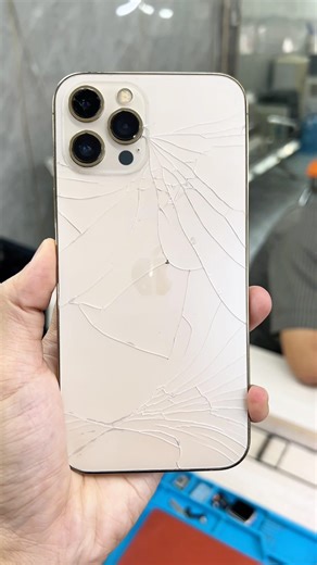 Thay kính lưng iPhone 12 Pro Max😉 #suachuadienthoai #iphone12promax #thaykinhlung #phatthanhmobile