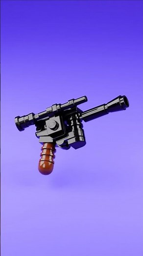 LEGO DL-44 Heavy Blaster Pistol MOC 🔫 Mini Bricks Star Wars Build