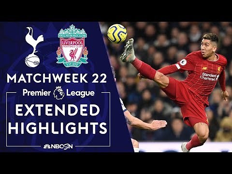 Tottenham Hotspur v. Liverpool | PREMIER LEAGUE HIGHLIGHTS | 1/11/2020 | NBC Sports