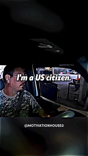 𝗠𝗼𝘁𝗶𝘃𝗮𝘁𝗶𝗼𝗻 | 𝗕𝘂𝘀𝗶𝗻𝗲𝘀𝘀 | 𝗦𝘂𝗰𝗰𝗲𝘀𝘀 on Instagram: "Driver Challenges Border Patrol Citizenship Question at Checkpoint In this tense encounter at a U.S. Border Patrol checkpoint, a driver refuses to repeatedly answer a citizenship question, asserting his rights and requesting to be allowed to continue on his way. The exchange grows more intense as both sides stand firm - the officer insisting on a clear verbal answer, and the driver maintaining he already answered the questio