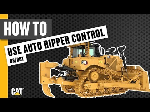 How to Use Automatic Ripper Control on Your Cat® D8/D8T