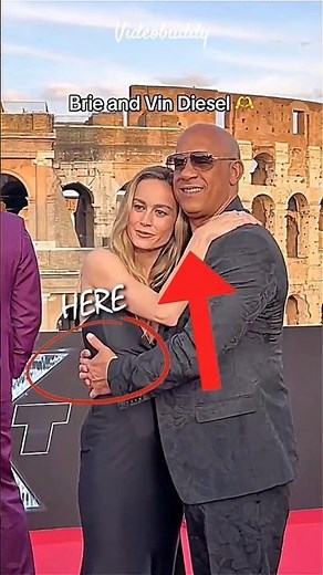 Close Connection And Kiss Of Vin Diesel& Brie Larson🔥