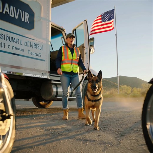 2.4K views | Bikers Hɑrɑss Female Truck Driver, Until Her Military...