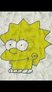 How to Draw Lisa Simpson - Simplified