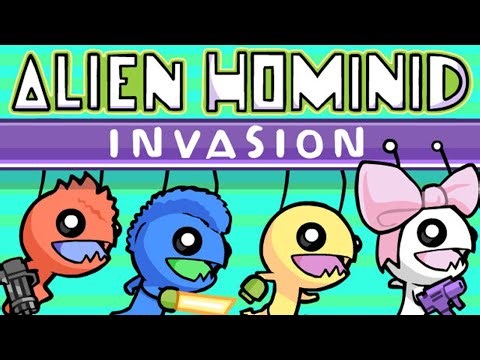 Alien Hominid - GamePlay PS2 - Part 01 - 1080p (PCSX2 Longplay) HD, 60fps