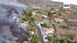 9K views · 109 reactions | Watch: Lava from Spain's La Palma volcano falls in a swimming pool as houses are destroyed and neighborhoods evacuated during the Canary Islands' first volcanic eruption in 50 years. https://english.alarabiya.net/News/world/2021/09/20/Volcano-eruption-destroys-homes-in-Spain-s-Canary-Islands | Al Arabiya English | Facebook